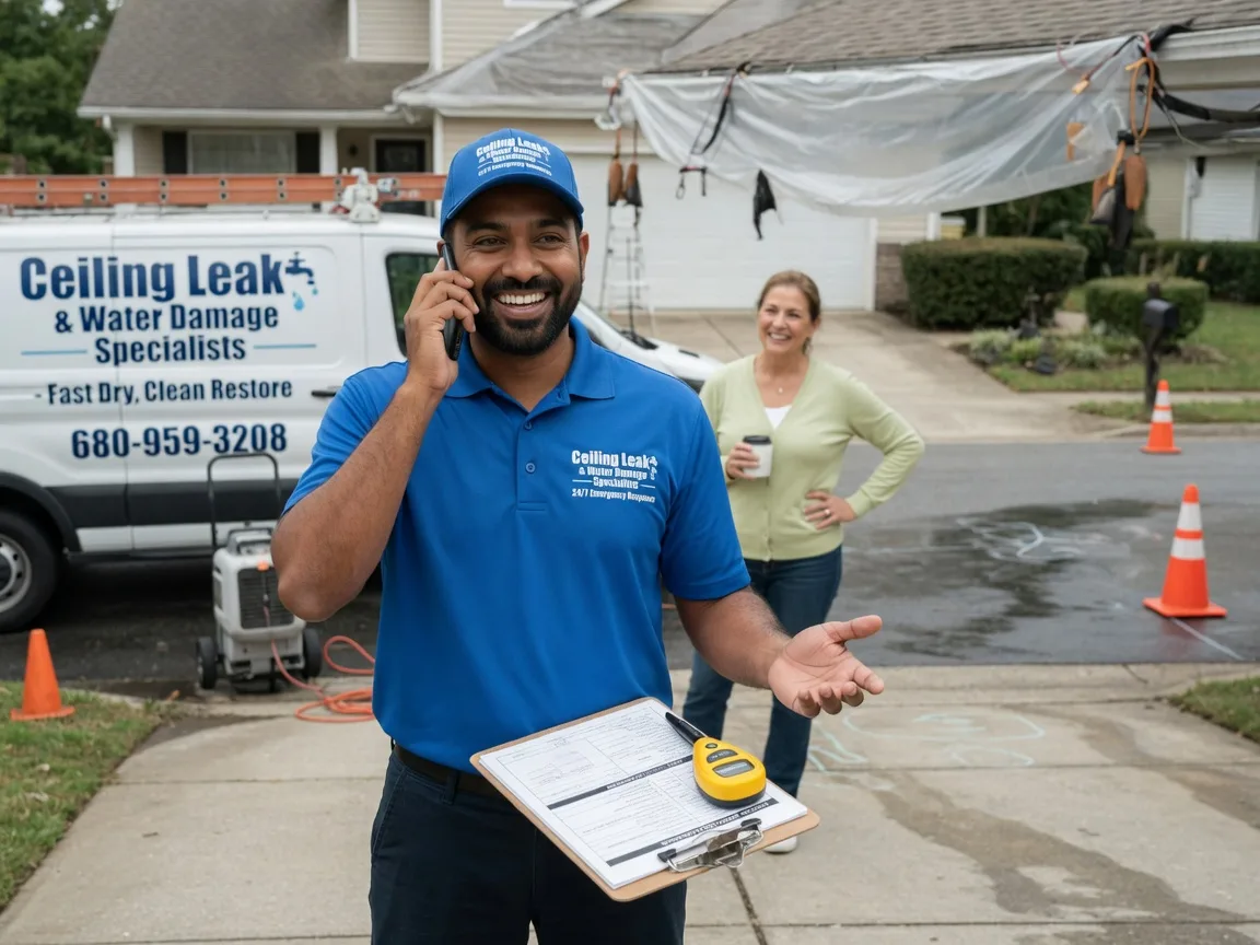 Ceiling Leak Cleanup Snow Hill, NC FAQs